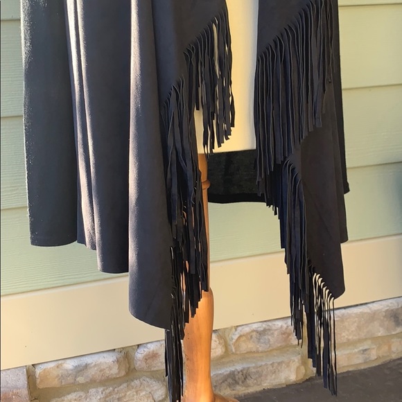 Steven Edwards Cardigan With Fringe - Picture 4 of 9